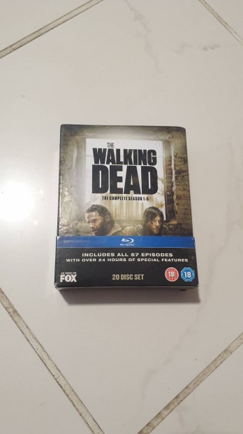 The Walking Dead The Complete season 1-5. vad [Blu-Ray]